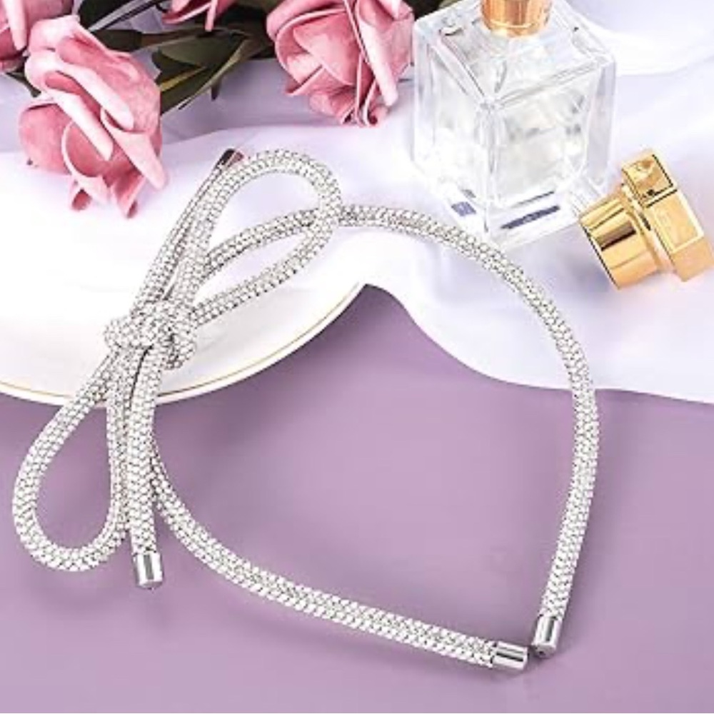 Zara Silver Rhinestone Hair Accessory - Picture 4 of 8